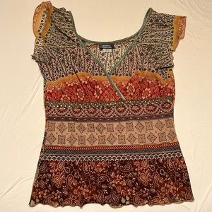 Women’s professional dress top V-neck